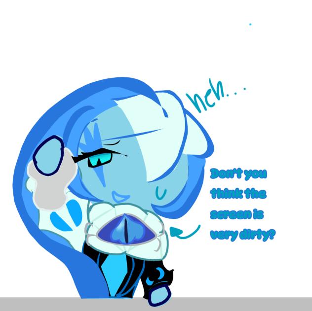 Let SHADOW MILK clean your screen