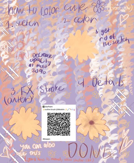 ✨️how to color and draw flowers 💐 ✨️