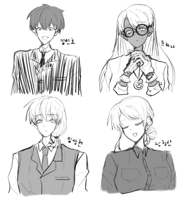 자캐 낙서