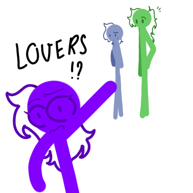 THEY ARE LOVERS⁉️