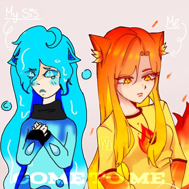 Come to me meme🔥💧