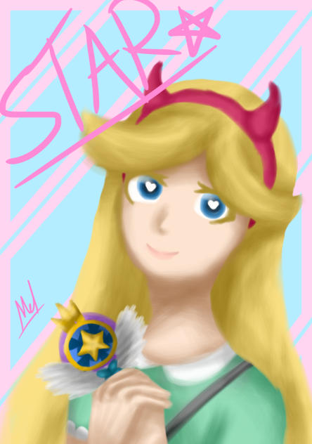 Star from Star Vs The Forces of Evil