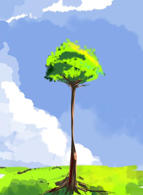 A tree 🌳 - ibisPaint