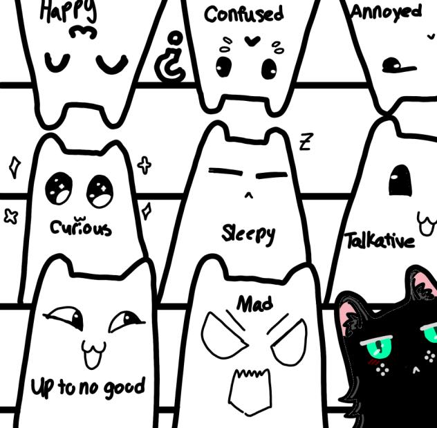 Cat collab 🐈‍⬛ - ibisPaint