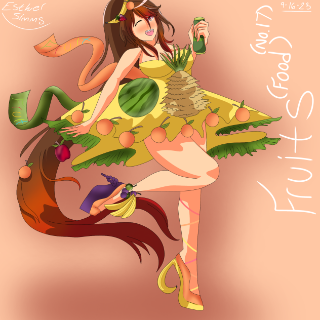 Fruits 🍉 🥭 🍎 🍌 [Food as people 16]