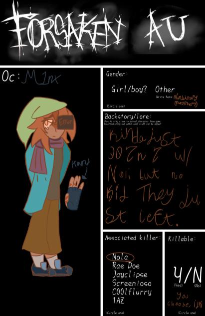 Oc for some1’s au!!