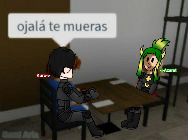 Kuro con Azaret es tipo.