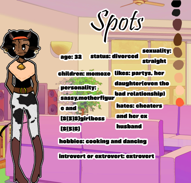 FINALLY RELEASED ONE OF THE CHARACTERS!