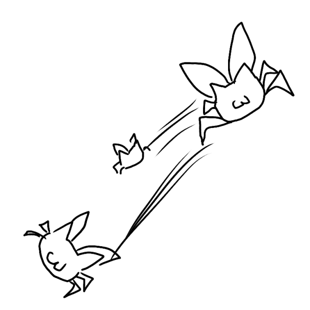 ゴキネコ移動