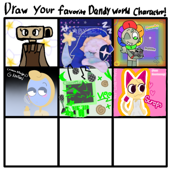 Draw your fav dandy's world char collab - ibisPaint