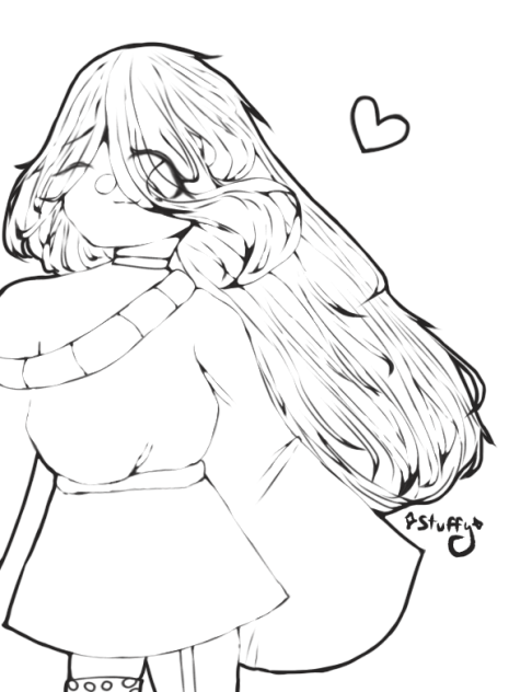 Red 🍷 Lineart