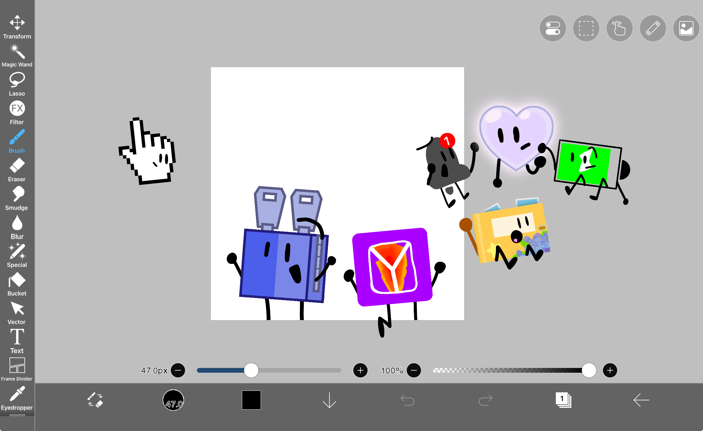 “Ibispaint canvas” ahh Colab - ibisPaint