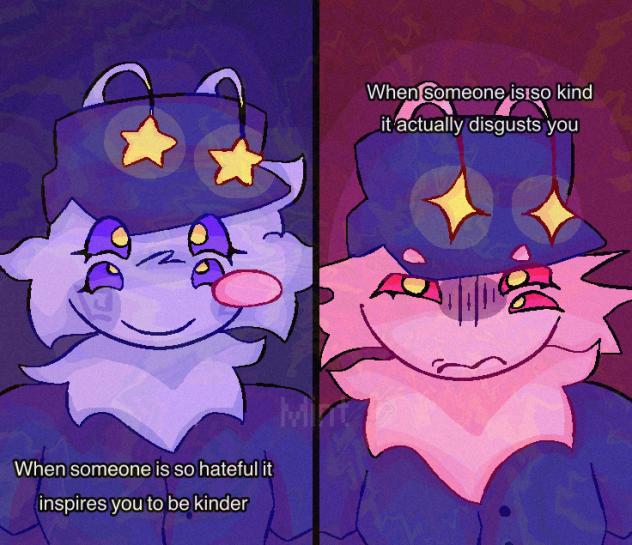 Polar opposites