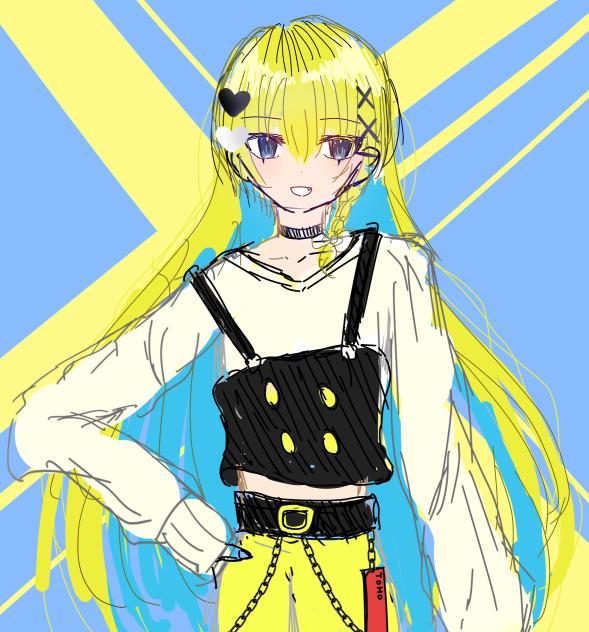 アナログで描くための下書き