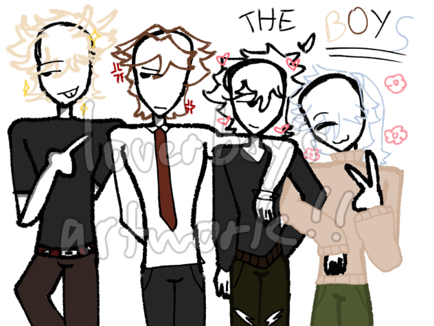 The Boys - ibisPaint