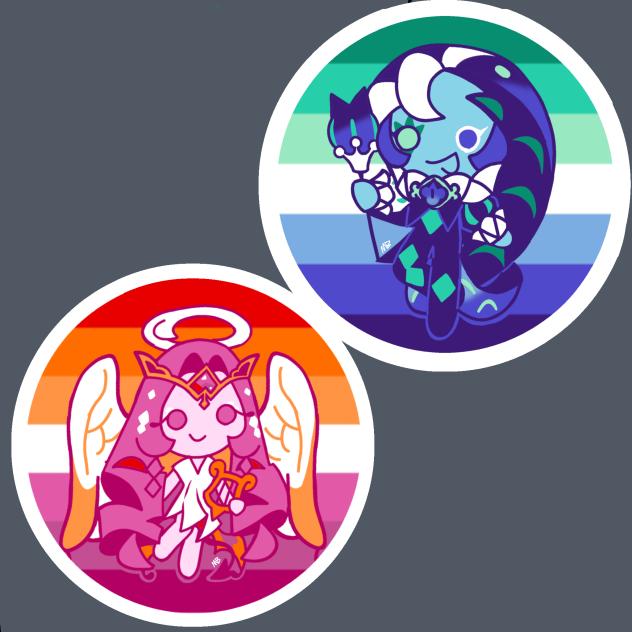 Gay Milk Cookie and Lesbian Sugar Cookie