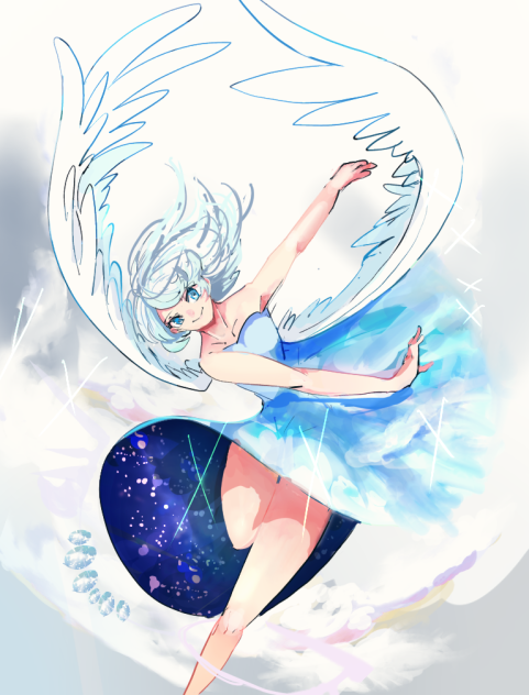 空色のドレス