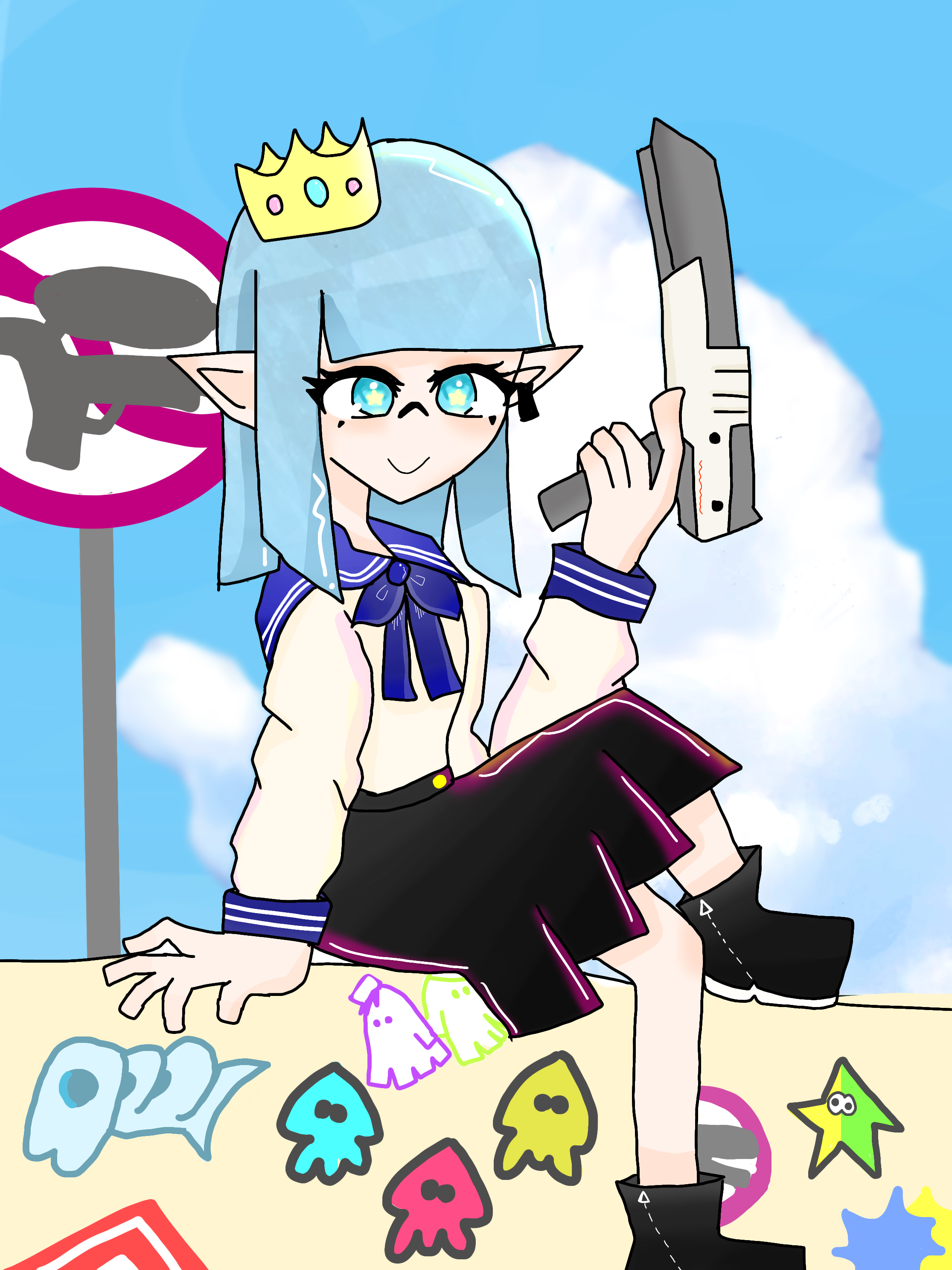 イカちゃん🩵 - ibisPaint