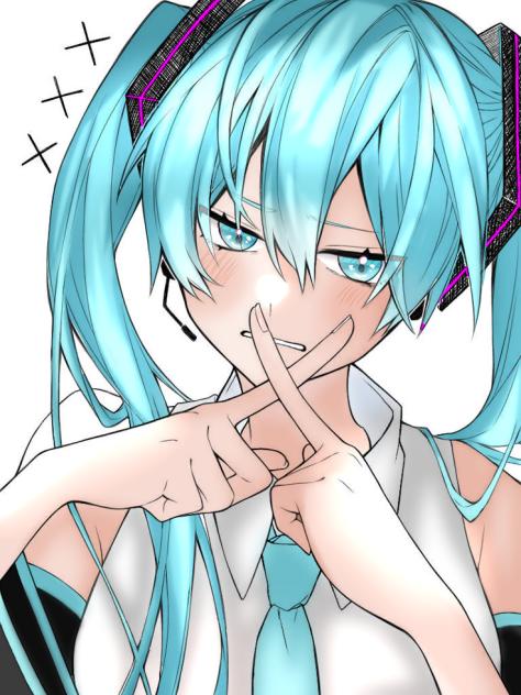 フリー線画塗ってみた