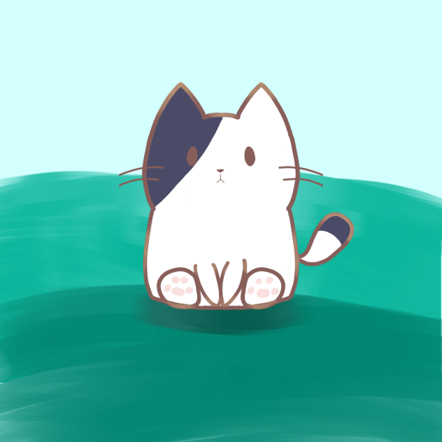 飼い主を待つ猫