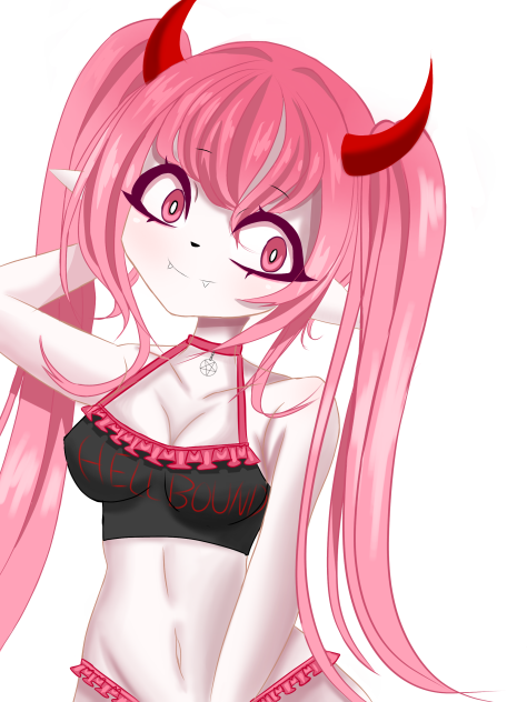 Drawing for a friend of her OC