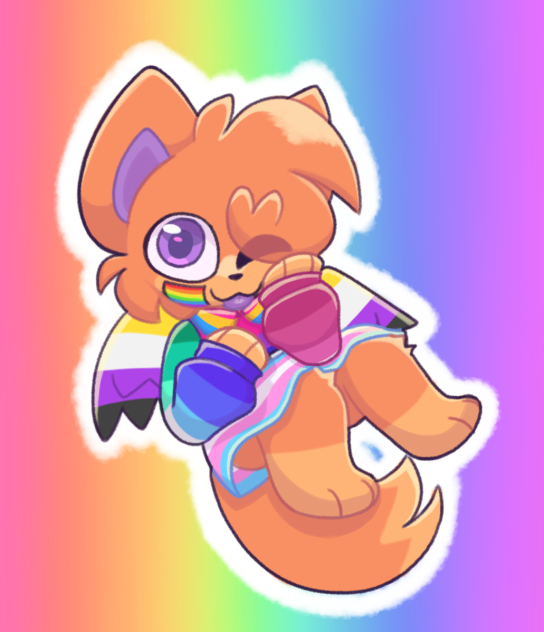 Rainbow Kitty