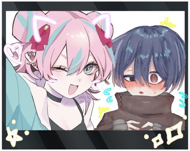 みんしちさんの隣に……！？
