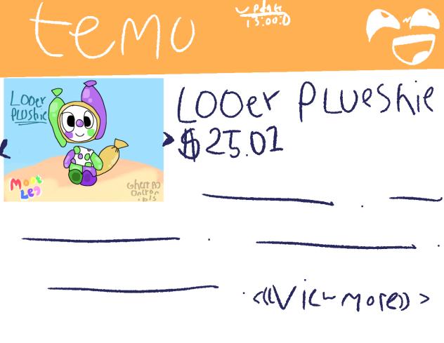 temu looey plush