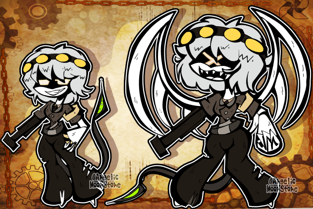 Commission-12 the Disassembly Drone - ibisPaint
