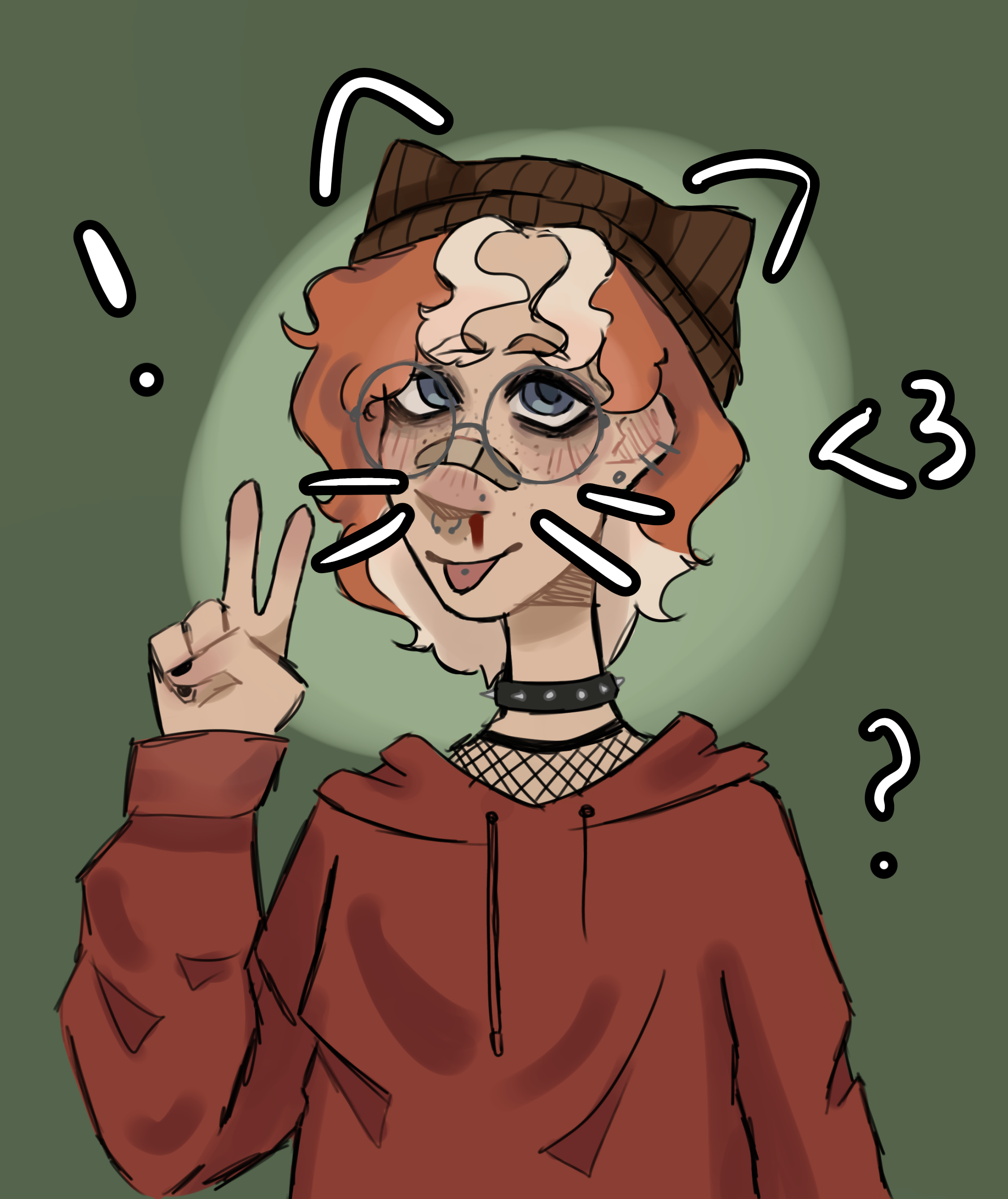 little self portrait 👌 - ibisPaint