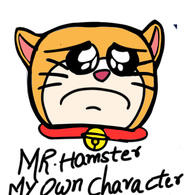 Cute Mr Hamster 🐹 my own art