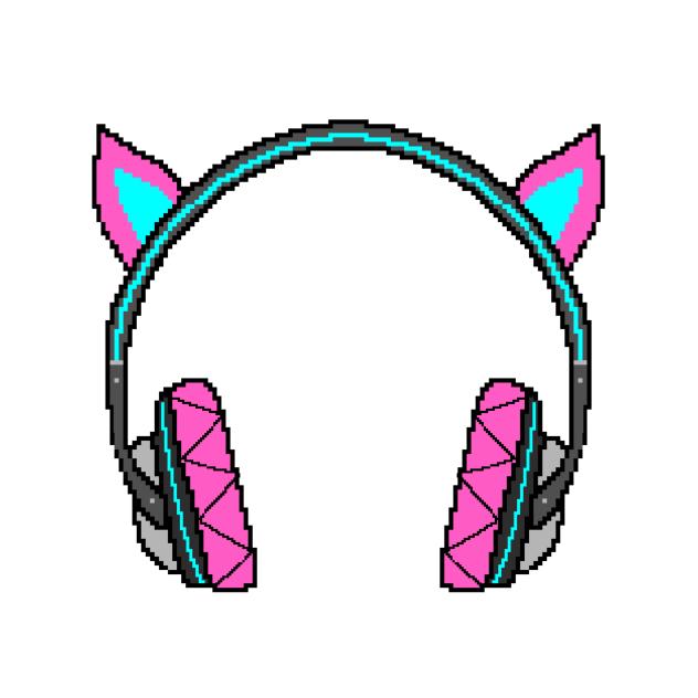 Pixelated Headphone