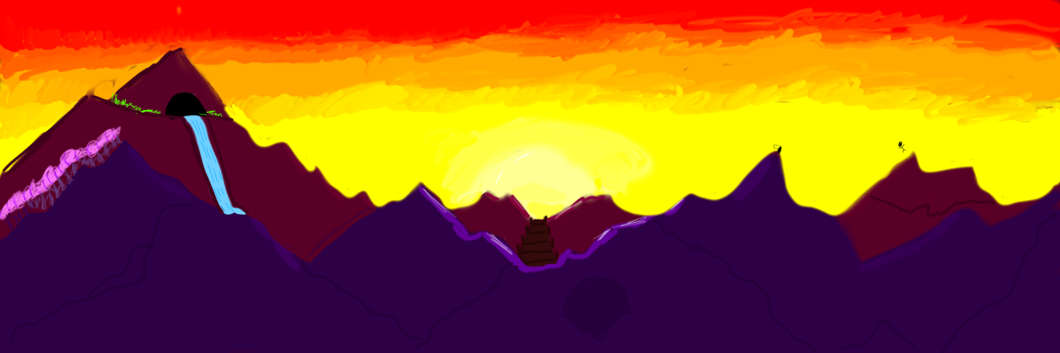 Beautiful mountains - ibisPaint