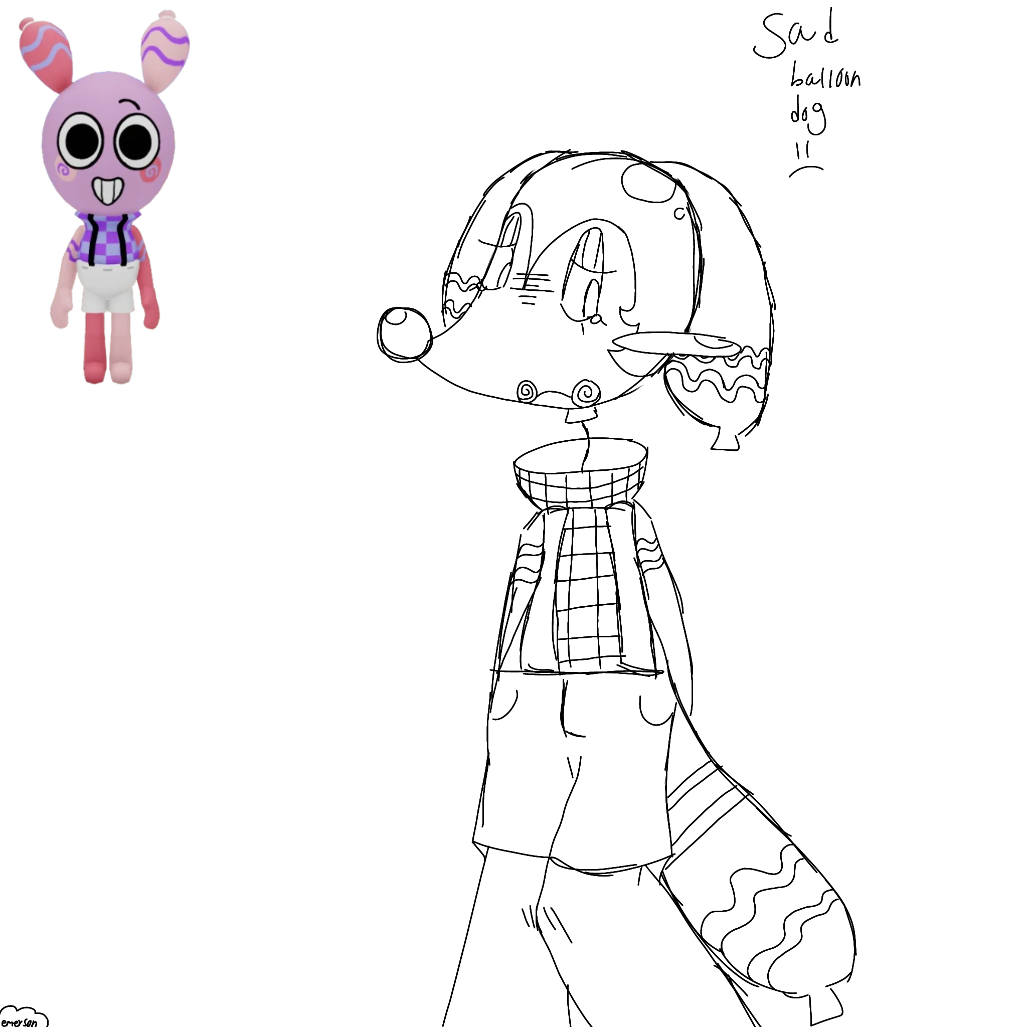 sad looey - ibisPaint