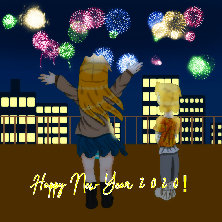Happy New Year 2020! - ibisPaint