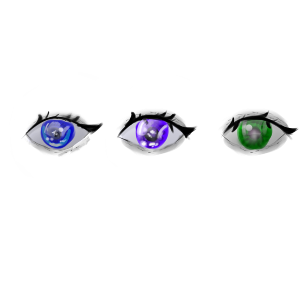 Drawing 3 eyes
