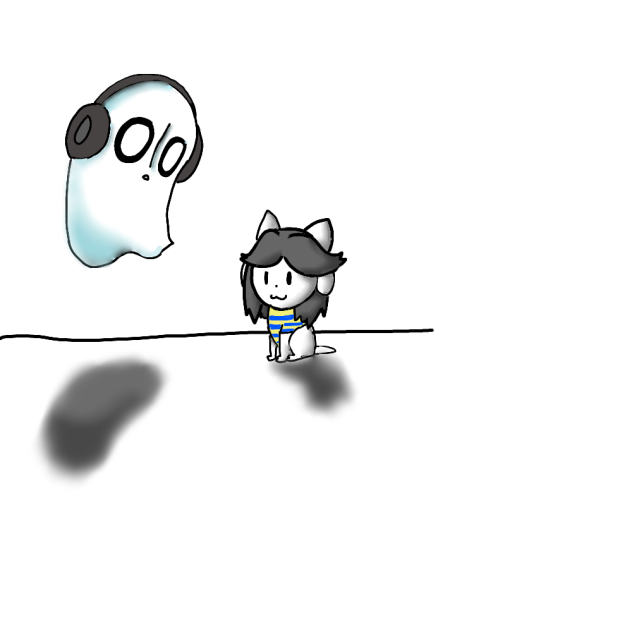 Napstablook and Temmie