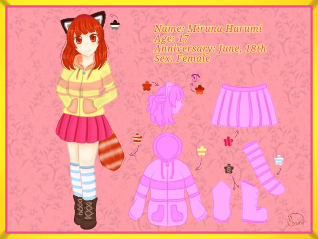 Miruna Harumi - Character Design