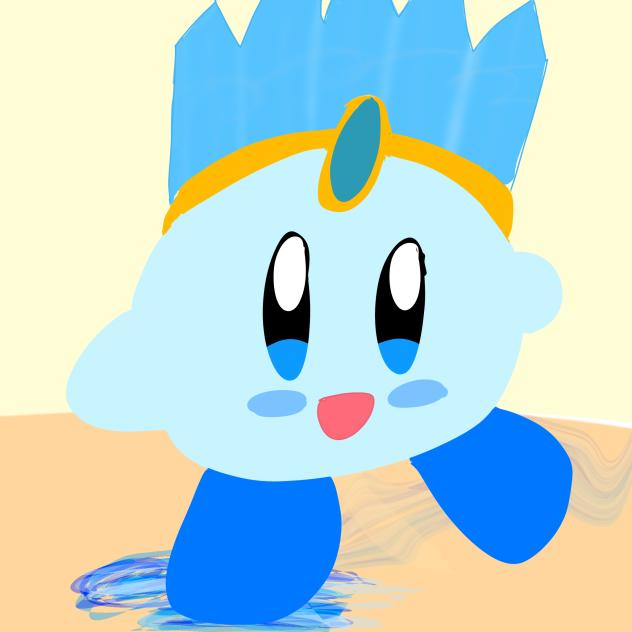 氷のカービィ