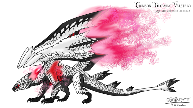 Crimson Glowing Valstrax