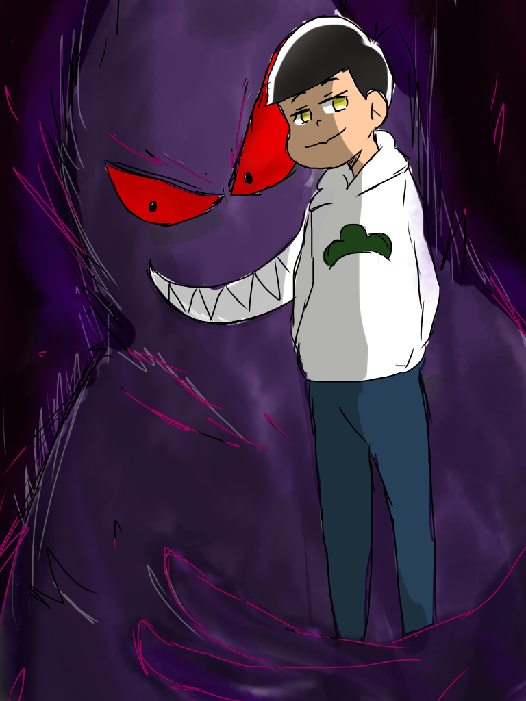 神松と悪松 Ibispaint