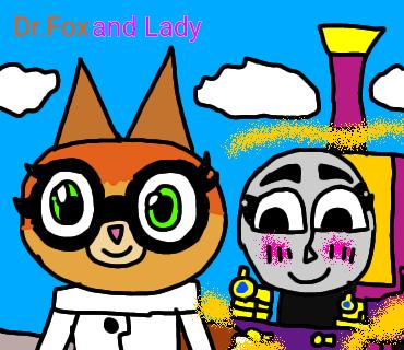 Dr.Fox and lady