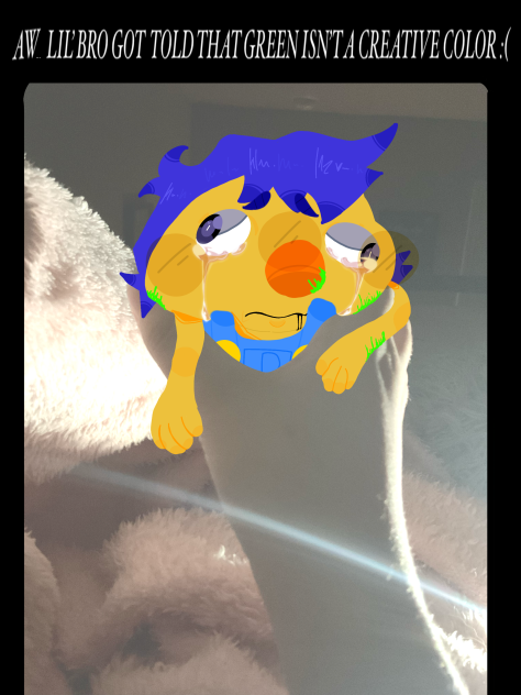 Yellow Guy is big sad sad