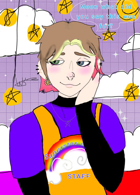 Tristen at work #fnaf