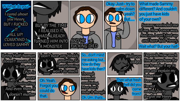 Blackton's fall...p4 A Half FNaF Comic