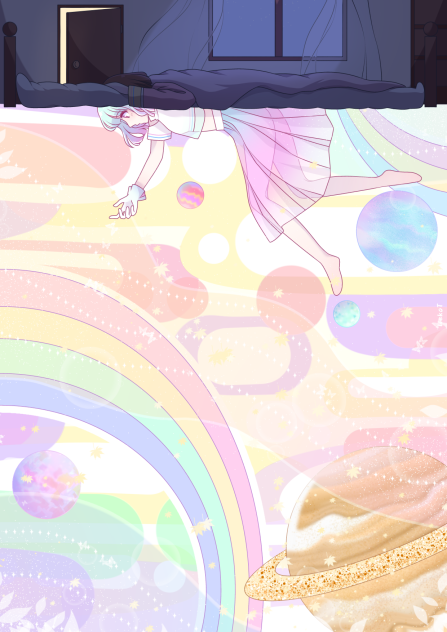 Drown in dreams-speedpaint-ibis drawing