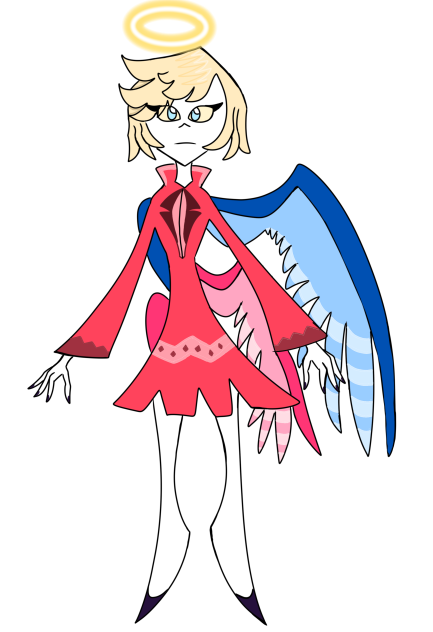 Lucy The Fallen Angel HH OC