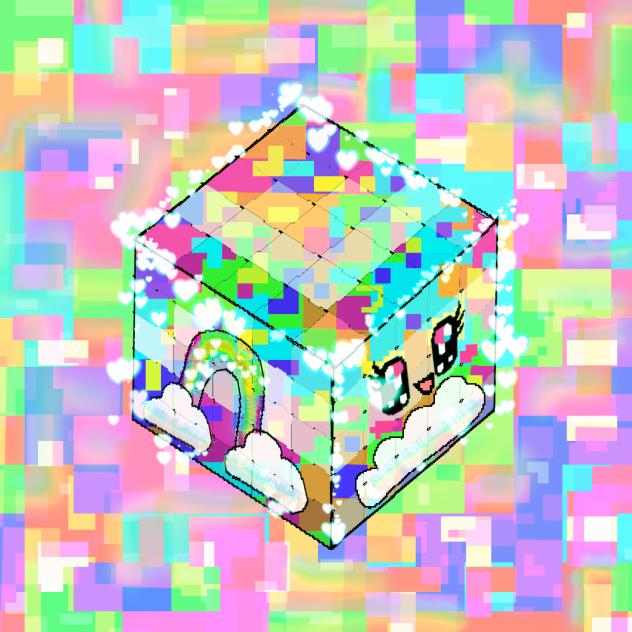 glitchcore cube