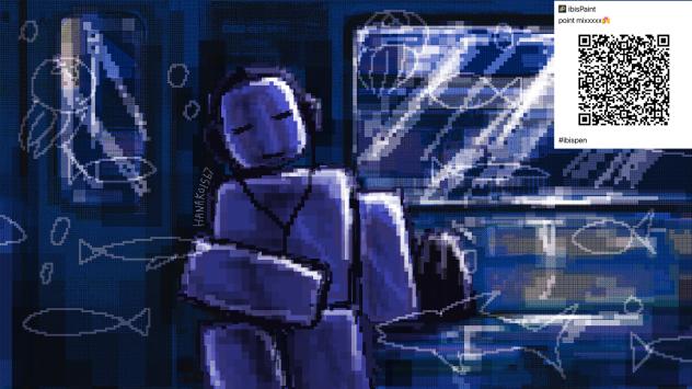 Point mix brush (brush not by me)