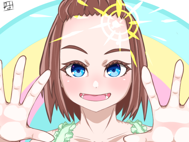 おでこ